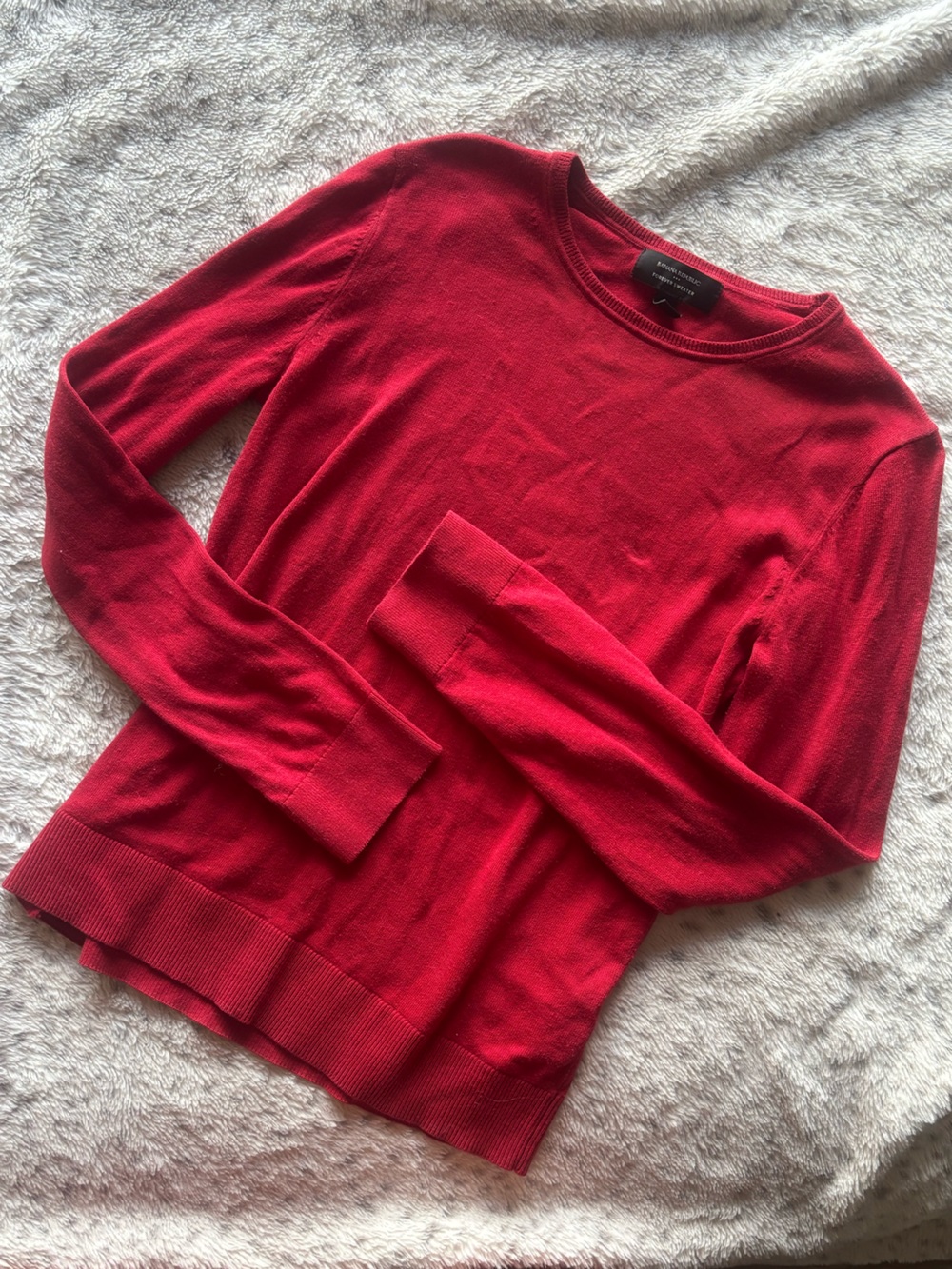 Banana Republic | Red Crew Neck Sweater | Size XS
